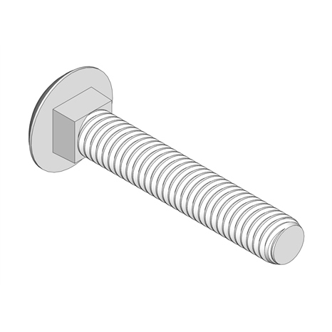 Bolt - carriage 3/8-16 x 2-1/4
