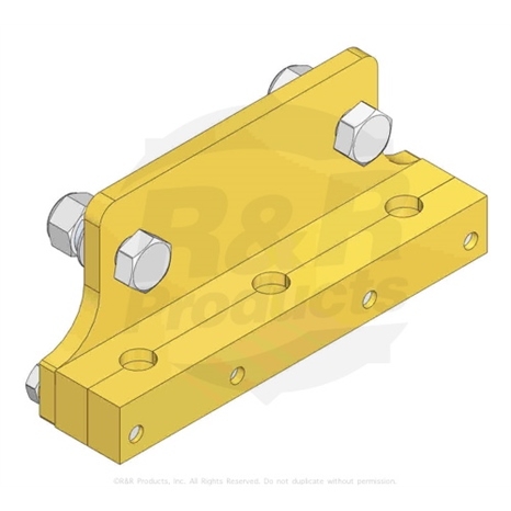 Tine holder assy - 3 tine 7/8 mt