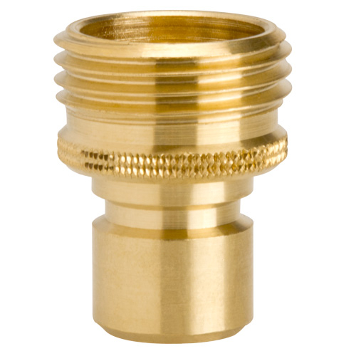 Brass click disconnect - male end