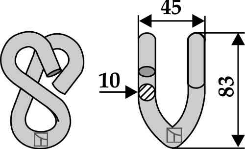 RDM Parts Klepelbeugel