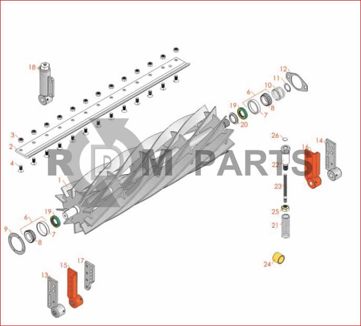 Replacement Parts For Tri-King 1671D,1671G,1672D&1684D