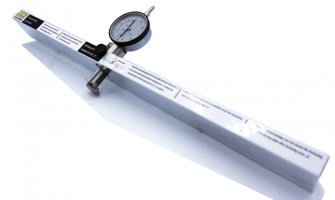 RDM Parts analog master gauge for bedknife and trimmer