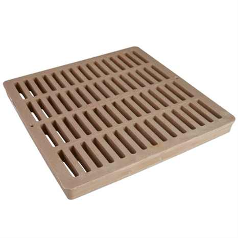 Square grate - 12" sand