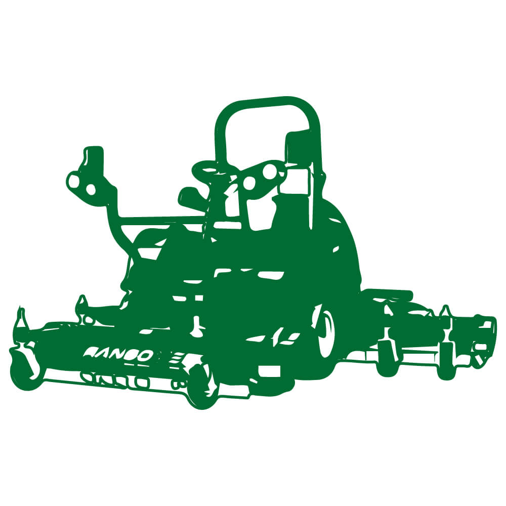 Ransomes Rotary plæneklippere Ransomes HR9510 Grundlæggende maskindele