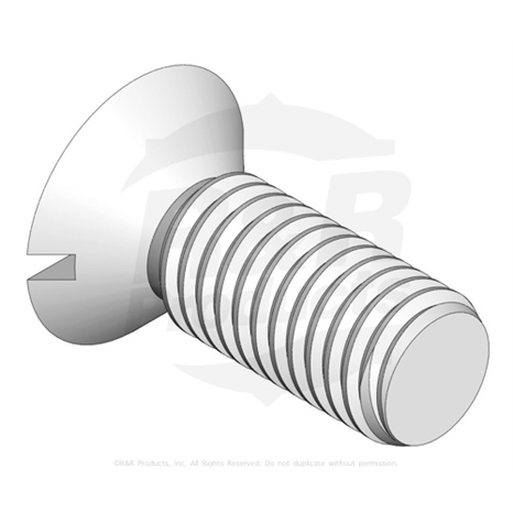 Screw - bedknife m10-1.5 x 25
