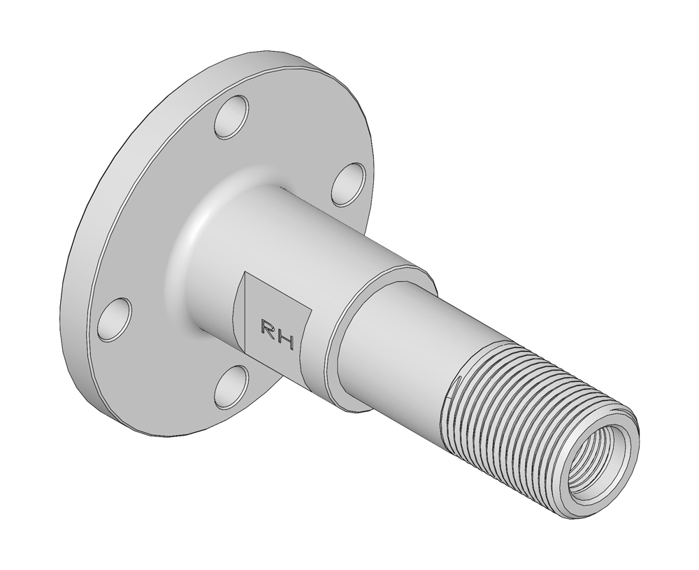 R132-3841 shaft- drum extension - rh 