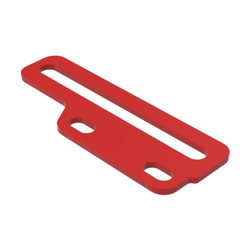 Plate-guide, rod