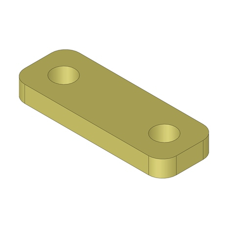 Shim - 1/4 - rear roller hoc