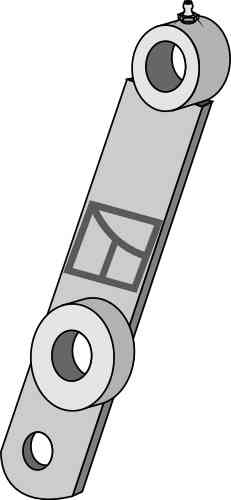 Right lever piece