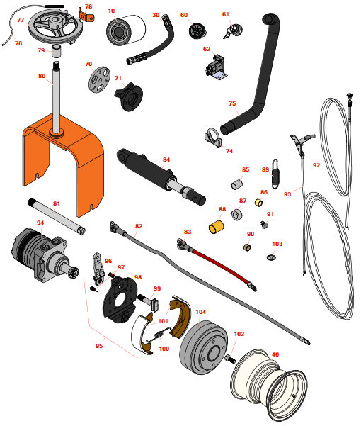 Jacobsen Trim King Traction Unit