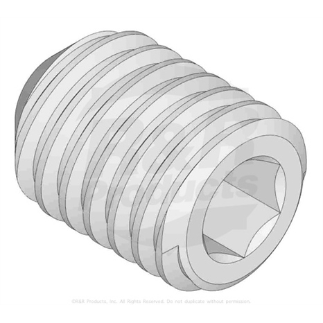 Screw - set 6mm x 1.0 x 5/16