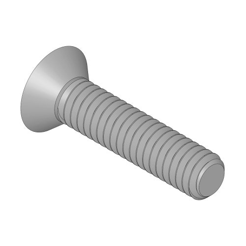 Parafuso - 4-48 x 3/8 cabeça flangeada soquete c/s