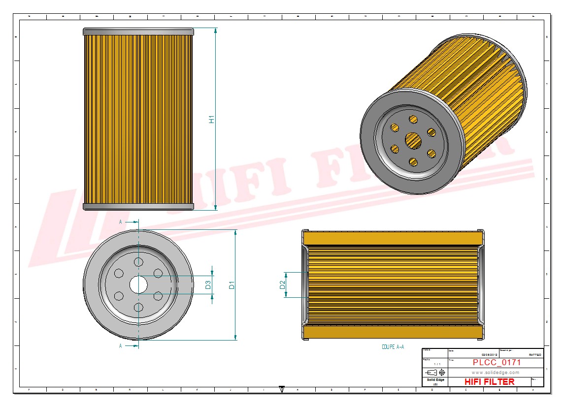 Fuel filter passend voor fag 20101/c4