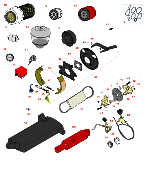 Toro Groundsmaster 325-d rotorklippere - models 30739, 30741 & 30788