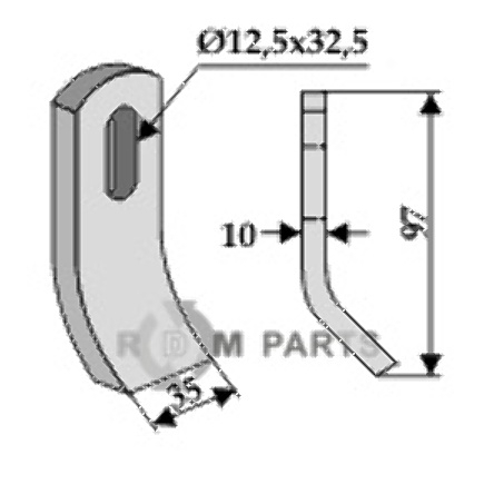 RDM Parts Schlegel geeignet für Zappator 62000425