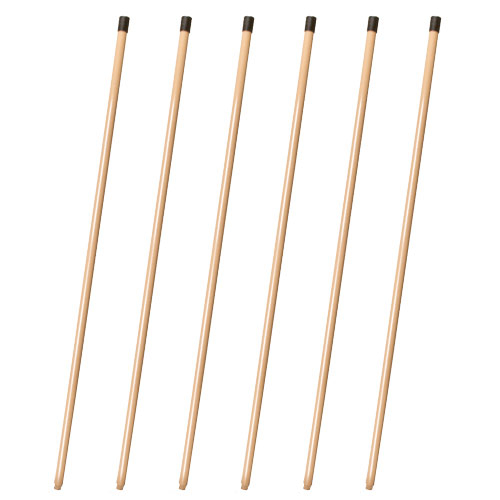 Fiberglass handles - 72" tan set/6