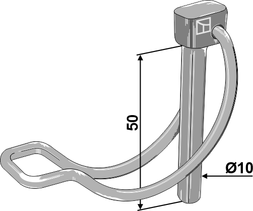 Rohrklappsplint