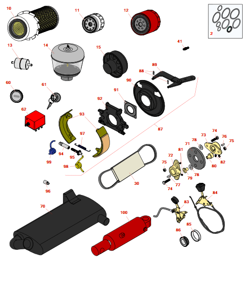Toro Groundsmaster 322-d traction unit - 4wd model 30795