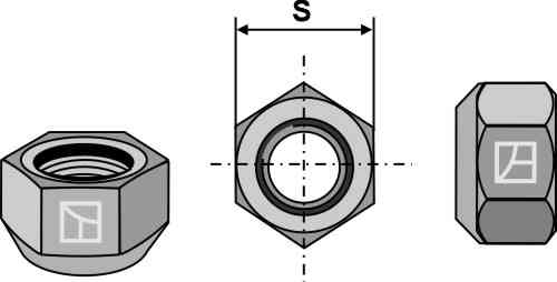 Cone-shaped nut