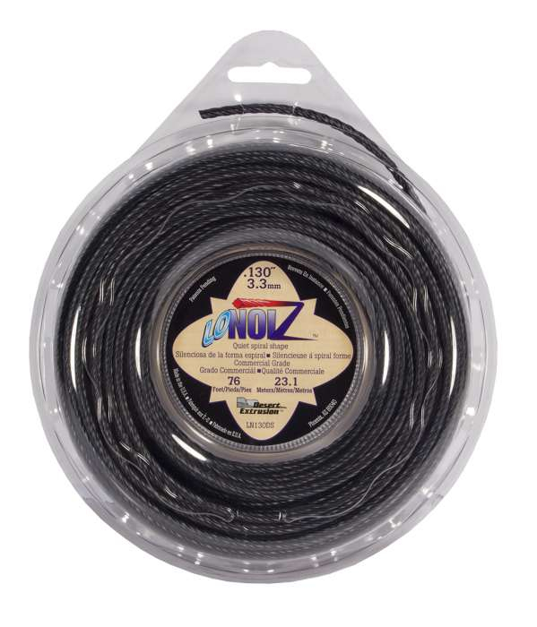 Trimmer line lonoiz™ black small donut .130" / 3.3mm