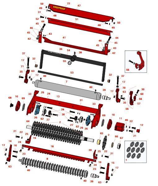 Toro Reelmaster 5300-d verti-cut unit