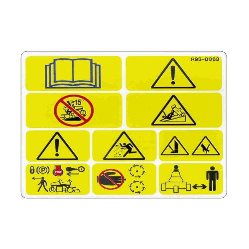 Decal - warning ce