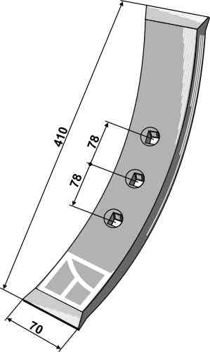 Vorschar geeignet für Bottmersdorf 0200-11-043-0 Vorschar geeignet für Bottmersdorf 0200-11-043-0