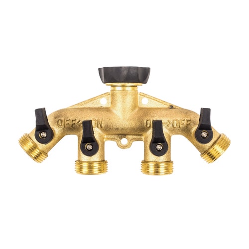 Underhill 4-way hose tap/valve - 3/4 in