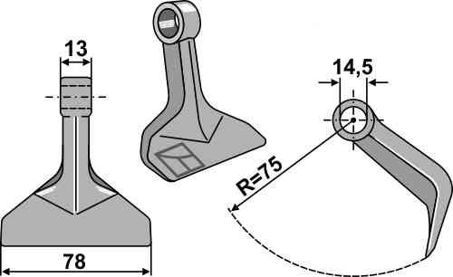 Pruning hammer 63-rm-71-14