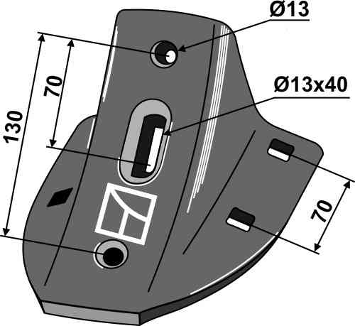 Frame fitting for Howard 71209026465