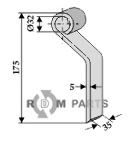 RDM Parts Klepel