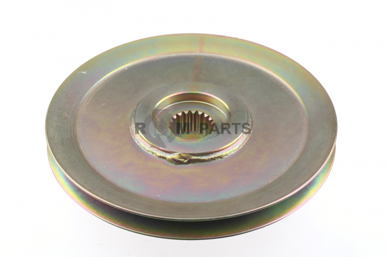 Pulley-driven, low