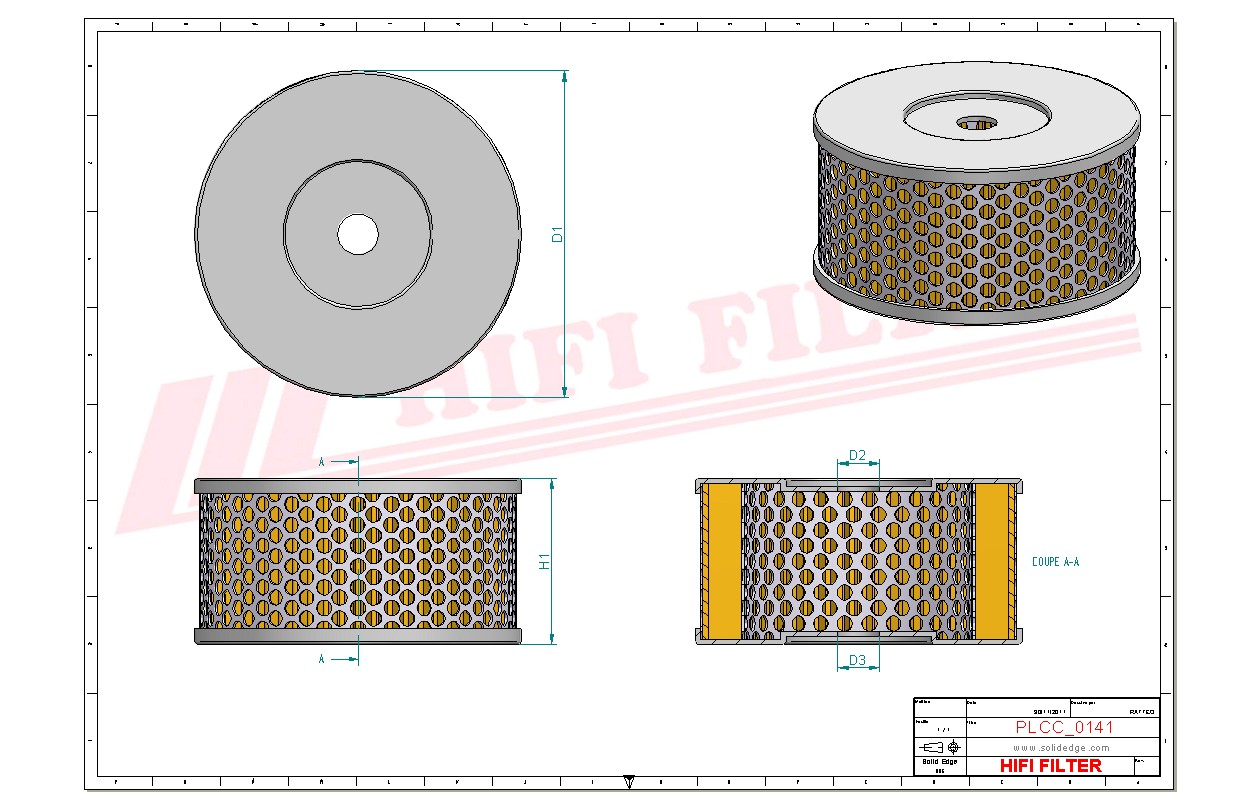 Fuel filter passend voor lautrette el 9811