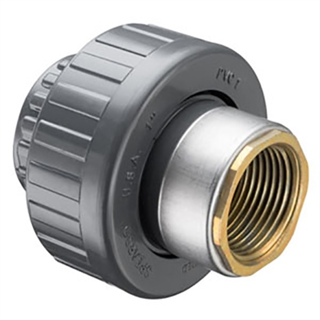 1-1/2 pvc union (soc x brfpt) epdm