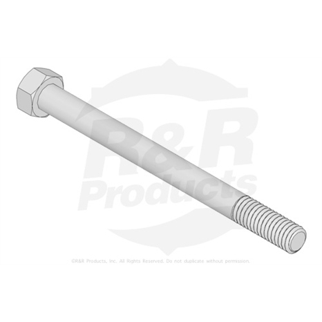 Bolt - hex hd 3/8-16 x 4-1/2 gr5