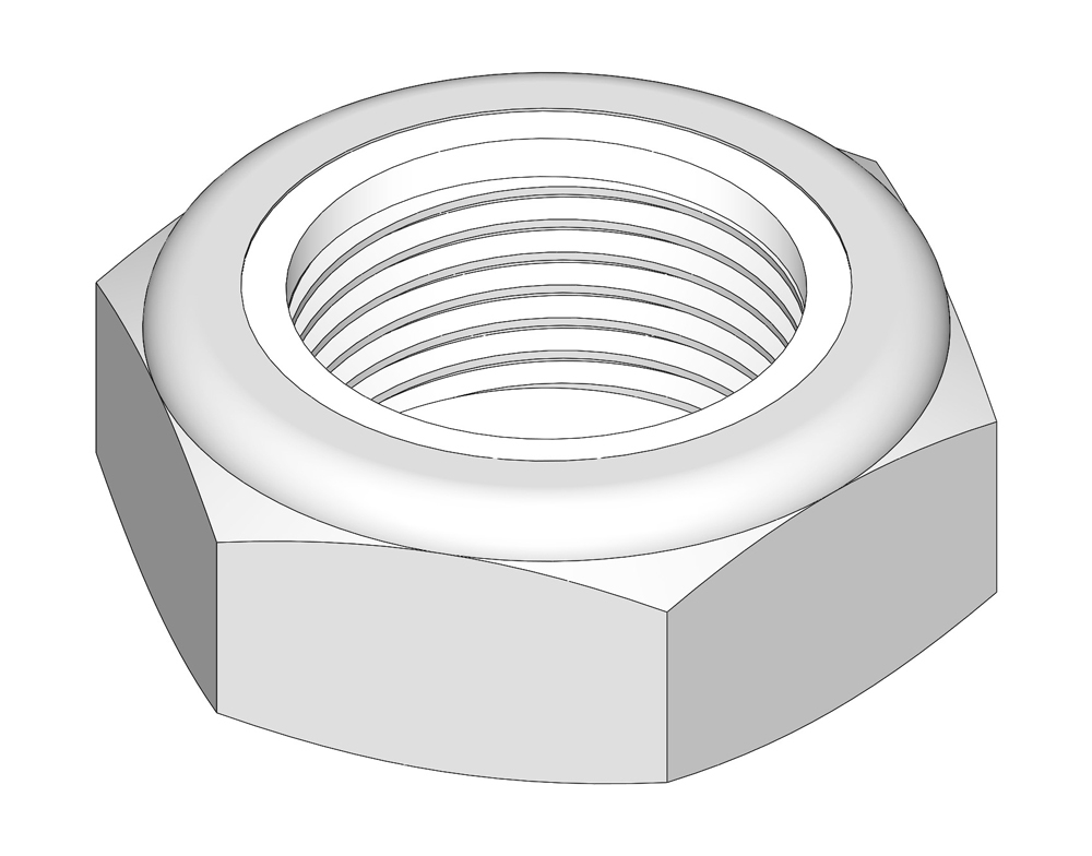 NUT - 1-14 HX JAM ESNA LOCK