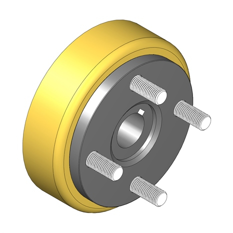 Hub and drum assy