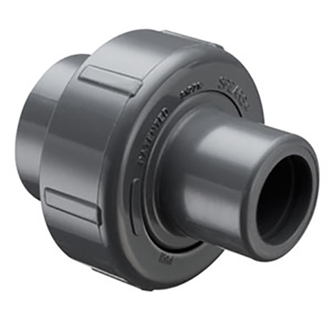 1-1/4 pvc union 2000 (soc x spg) epdm