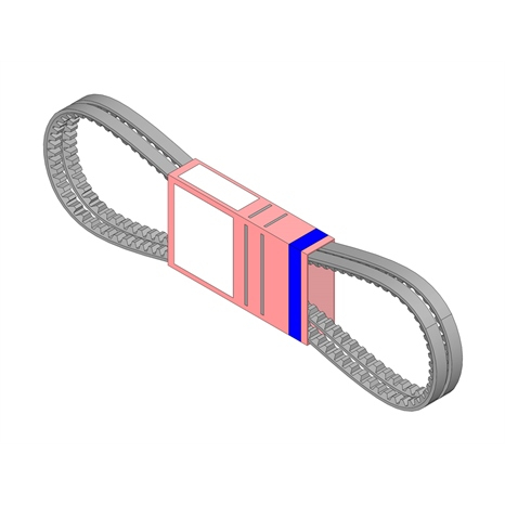 Belt- b-sect- matched set/2