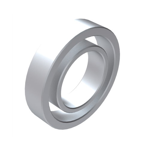 Bearing spacer set - ground