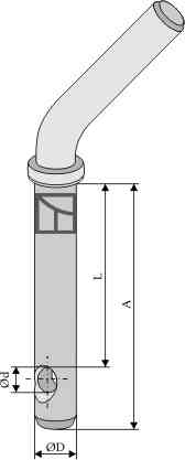 Socket pins with curved handle