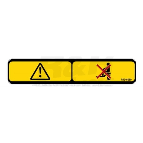 Decal - no riders