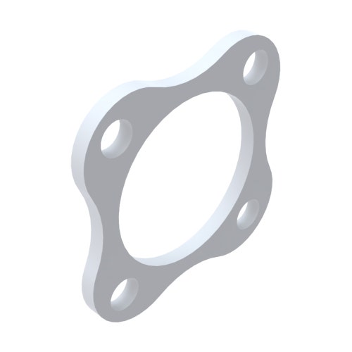 Plate - caster wheel
