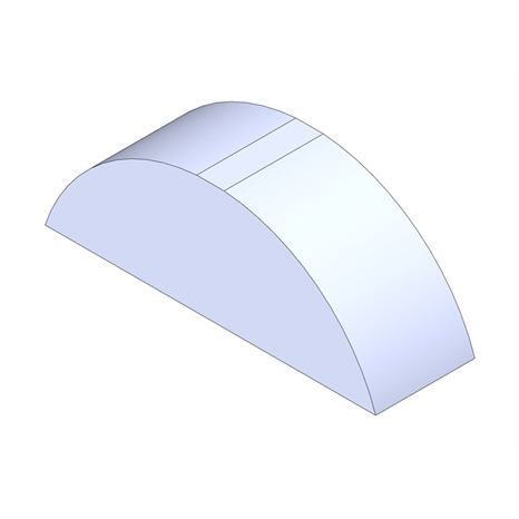 Key - woodruff 5/16 x 1