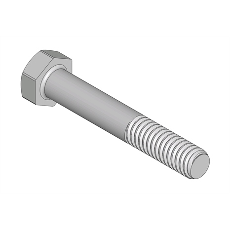 Bolt - hex hd 5/16-18 x 2