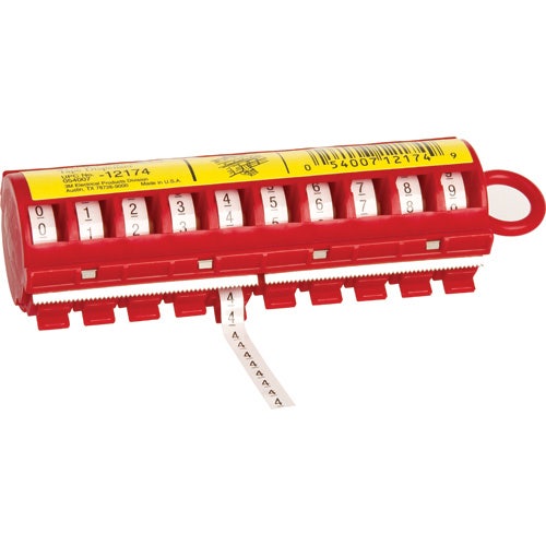 Dispensador de cinta para marcadores de cable de 3m