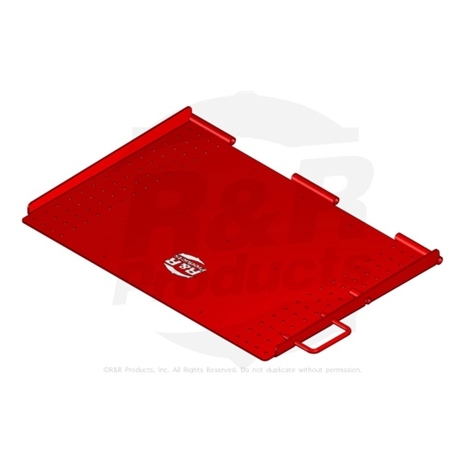 Trailer ramp assy - red Trailer ramp assy - red