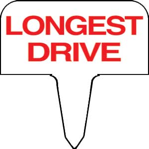 Sign - longest drive