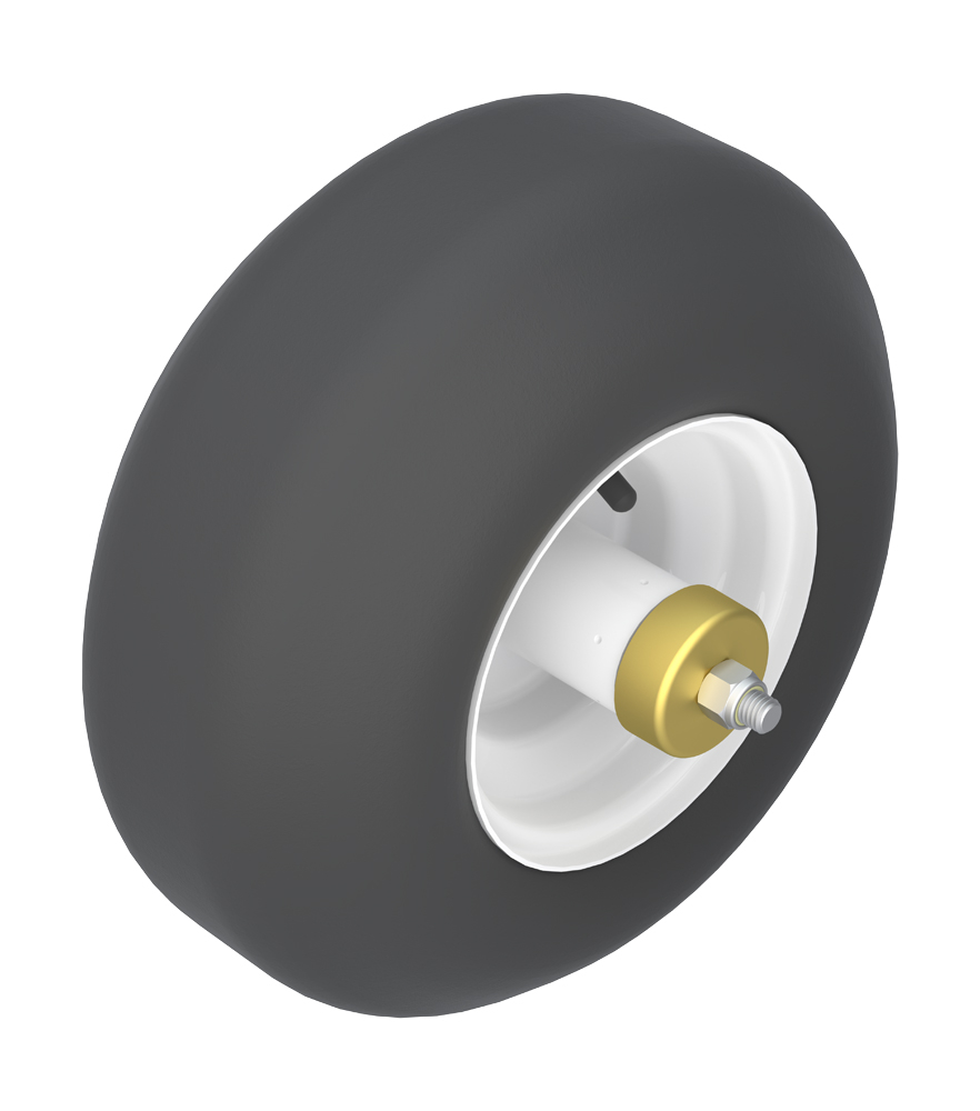 R117-0361 wheel & tire assy 13x6.50-6 pneumatic 
