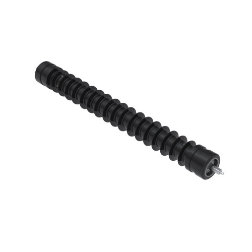 Roller - fusion grooved uhmw polyethylene - 26 in
